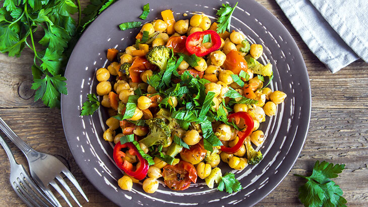 Nohut Salatası